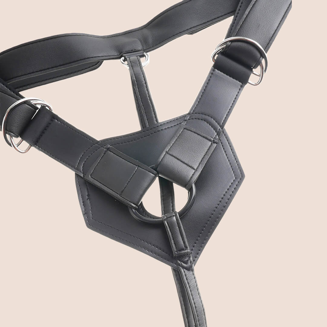 Premium King Cock Strap-On Harness Kit with 7 Realistic Dildos for Couples & Solo Play – Ultimate Pleasure for BDSM, Roleplay & LGBTQ+ Adventures