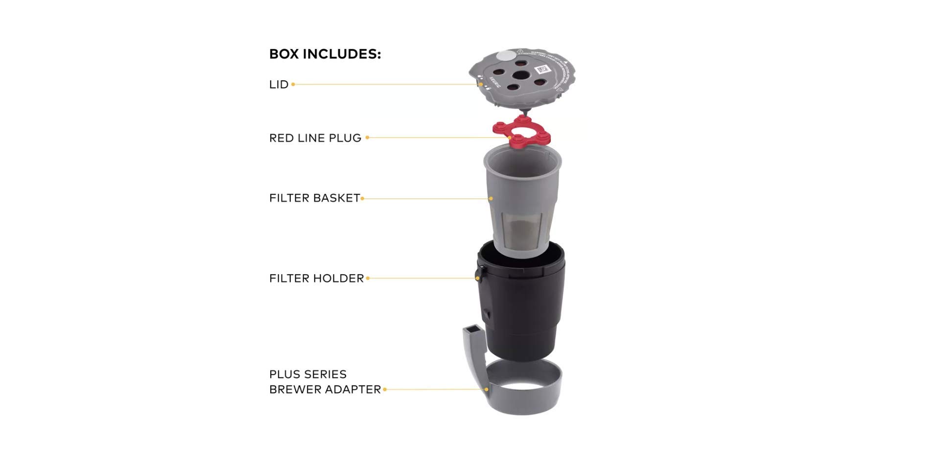 Keurig K-Supreme Plus Single Serve Coffee Maker with MultiStream Technology - Gray | K-Cup Pod Brewer with Universal Reusable My K-Cup Filter | Perfect for Home, Office & Kitchen Use