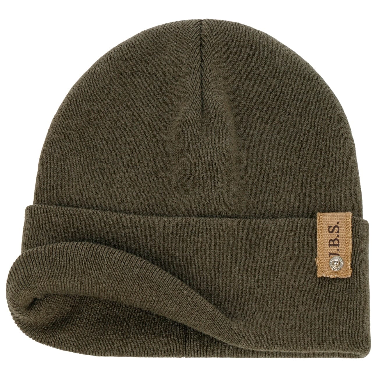 Stetson Organic Cotton Merino Wool Beanie with Foldable Cuff - Warm Winter Hat for Men & Women - Perfect for Skiing, Hiking, and Cold Weather Activities