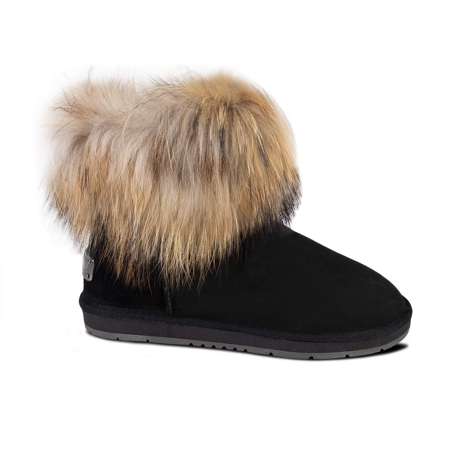 Cloud Nine Women's Sheepskin Fashion Ankle Boots - Cozy Winter Booties for Casual Outfits & Outdoor Adventures