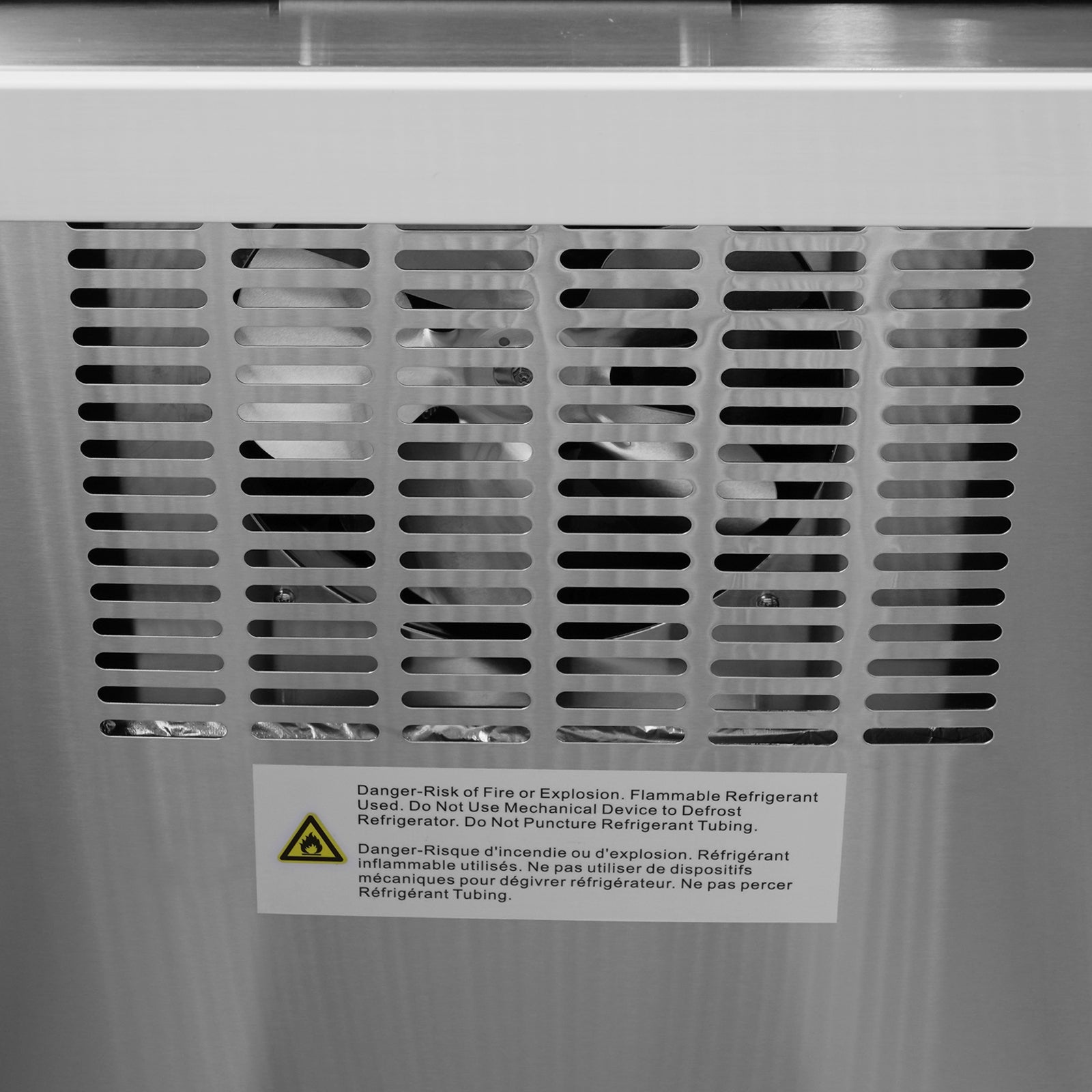 27'W Commercial Refrigerator Freezer - Stainless Steel Construction with Fan Cooling System - Ideal for Restaurants, Grocery Stores & Commercial Kitchens