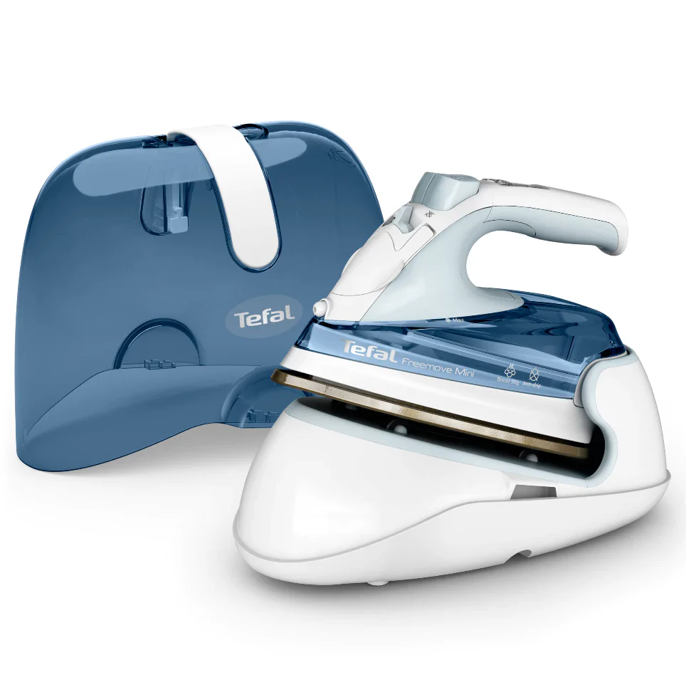 FV6230 Freemove Mini Cordless Steam Iron - Portable Travel Steamer for Wrinkles, Lightweight & Fast Heating - Perfect for Clothes, Dresses, Suits at Home or On The Go