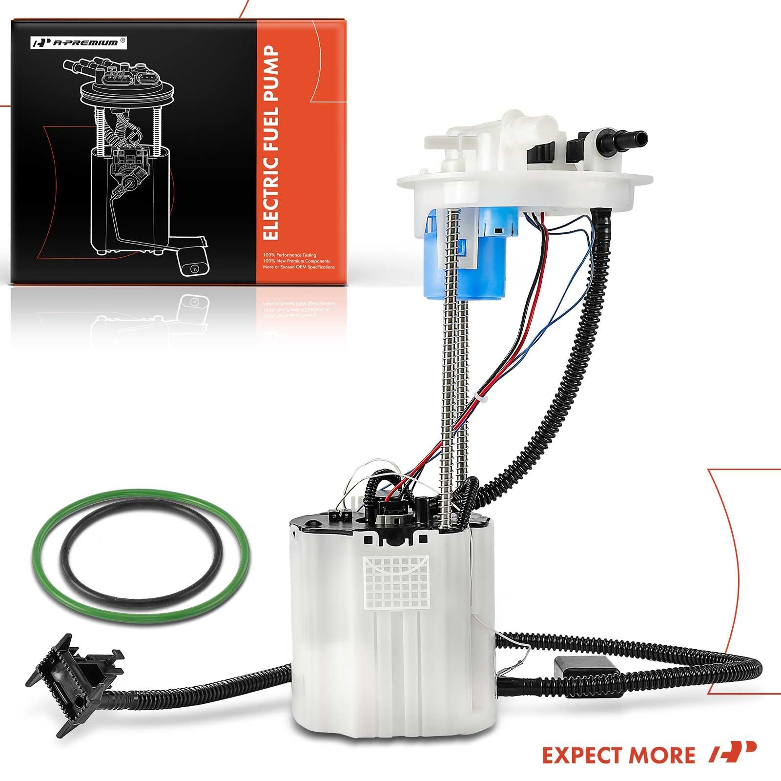 Premium Right Side Electric Fuel Pump Module with Pressure Sensor - Compatible with Chevy/Chevrolet Equinox & GMC Terrain 2010-2017, 2.4L L4 Gas Engine - Reliable Fuel Delivery for Smooth Driving Performance