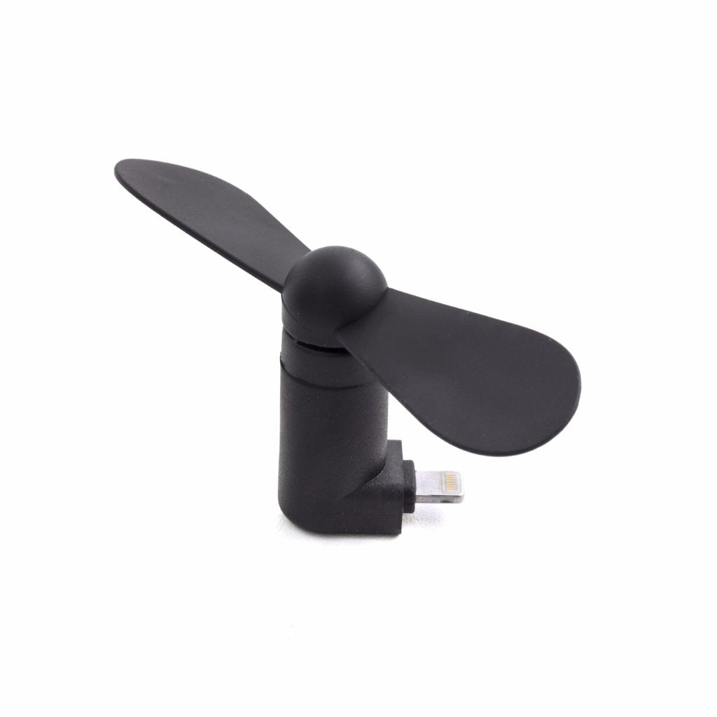 Portable Mini Fan for iPhone - USB Rechargeable Handheld Cooling Fan - Perfect for Travel, Office, and Outdoor Activities