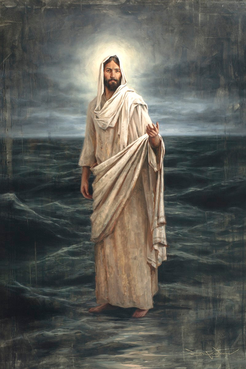 Come Be Not Afraid Large Wall Art - Inspirational Christian Home Decor for Living Room, Bedroom & Office - Perfect Gift for Faith-Based Interiors