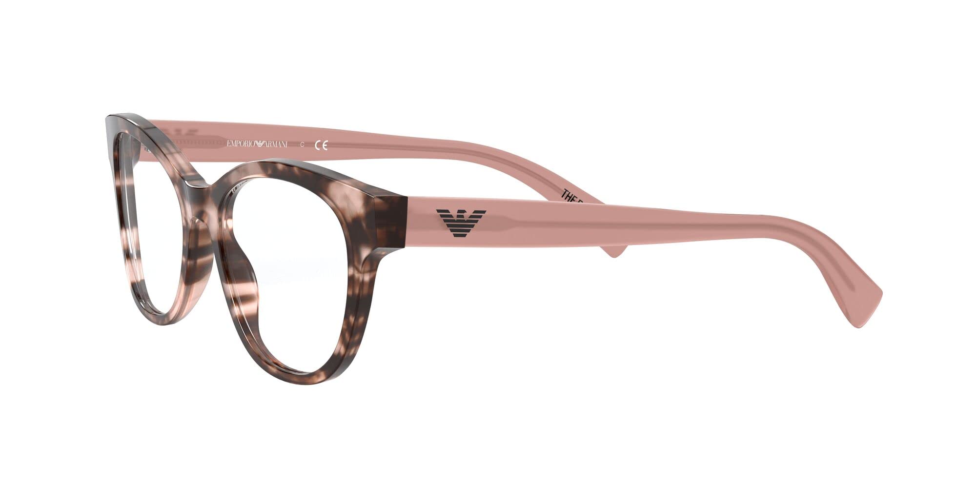 Emporio Armani Women's EA3162 Cat Eye Sunglasses - UV Protection, Polarized, Fashionable for Driving, Beach & Outdoor Activities
