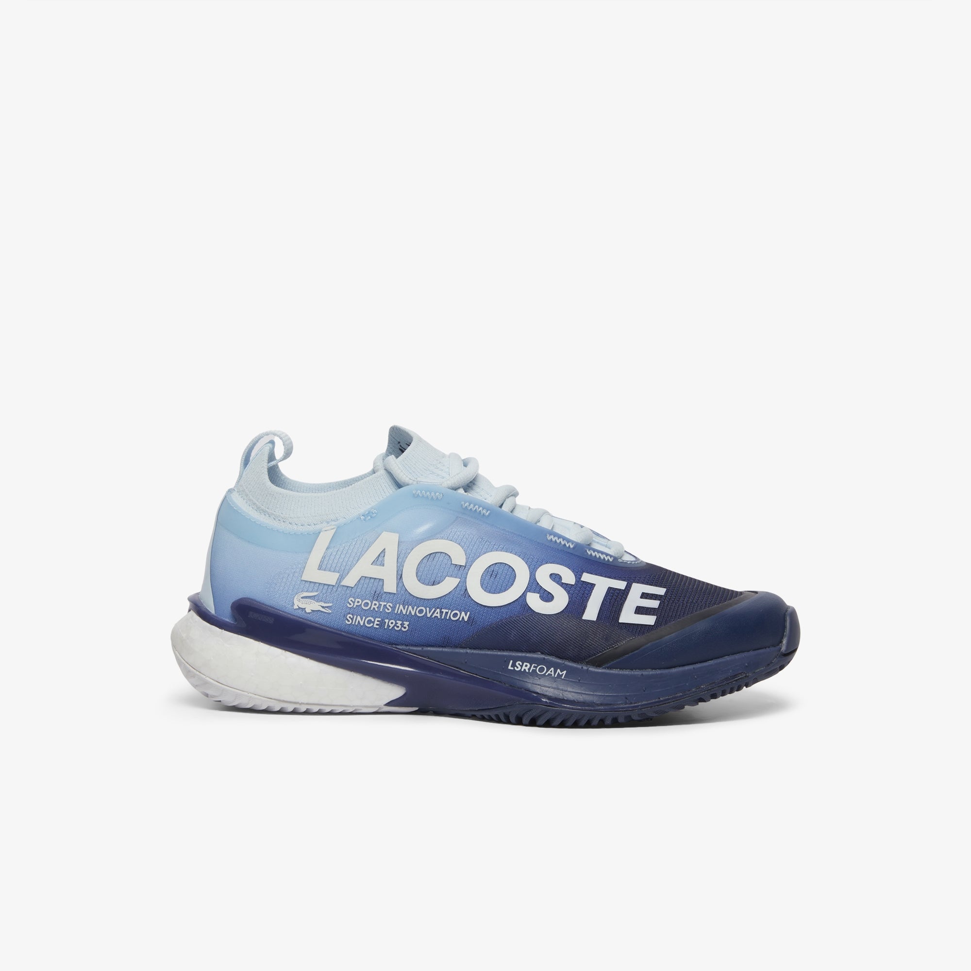 Lacoste Women's AG LT25 Lightweight Tennis Shoes in Blue - Comfortable & Stylish Sneakers for Women, Perfect for Casual Wear, Sports & Everyday Activities