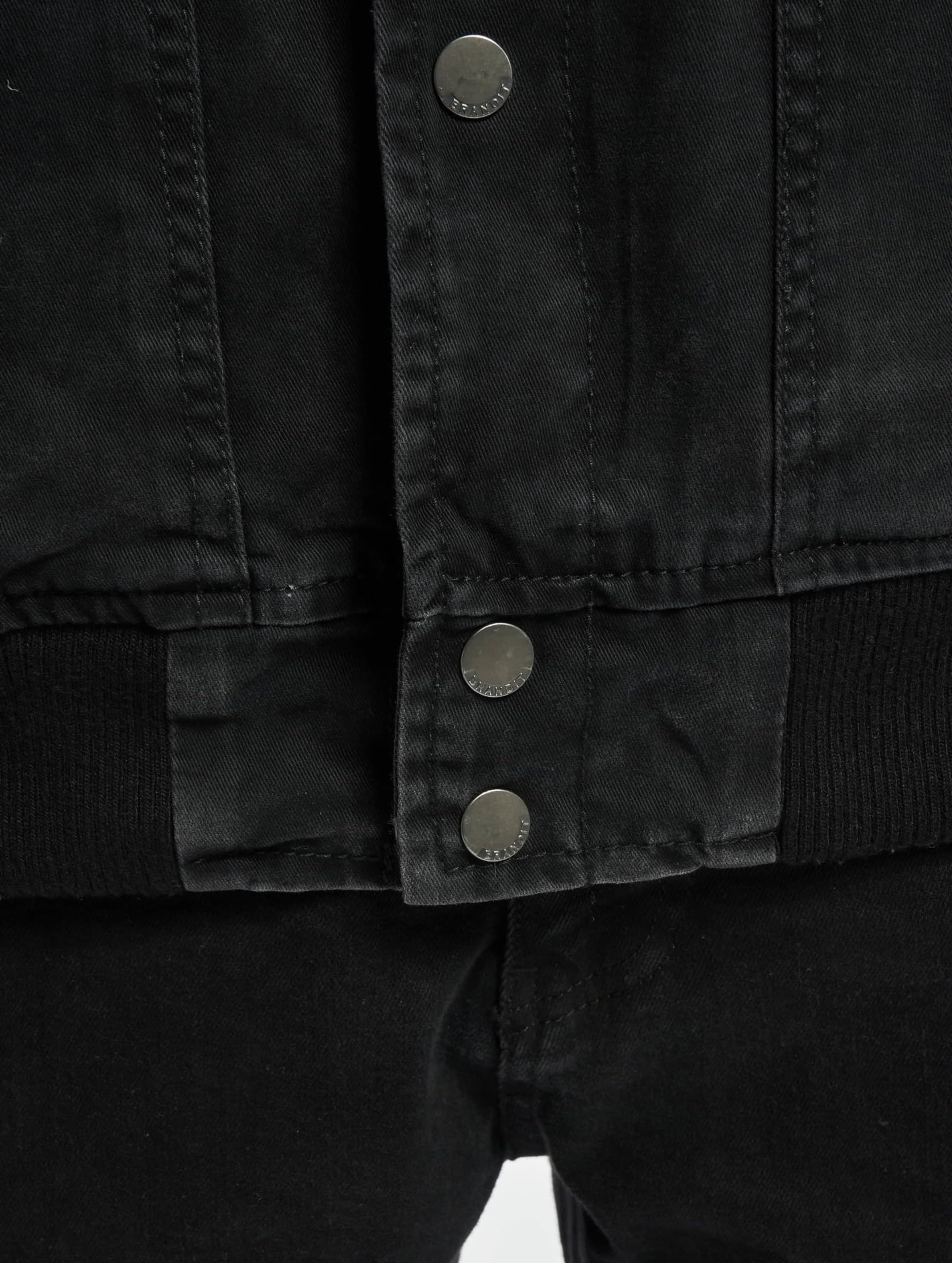 Men's Dayton Jacket - Black Washed Denim Jacket for Men | Stylish Casual & Outdoor Wear | Perfect for Everyday Use, Date Nights & Travel