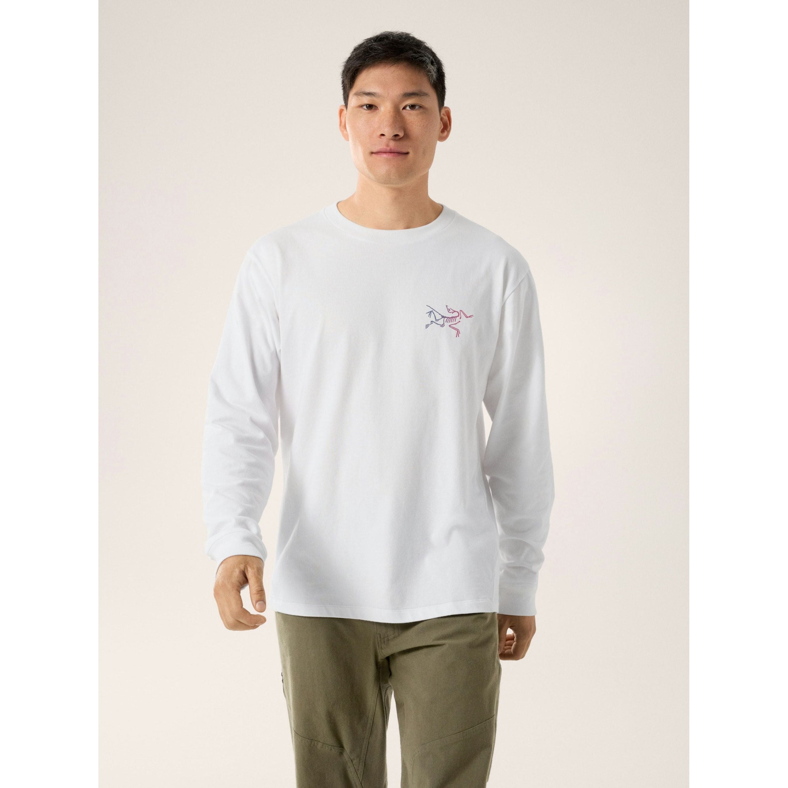Arc'teryx Men's Kragg Cotton Long Sleeve Heatmap Shirt - Lightweight Hiking & Outdoor Adventure Top