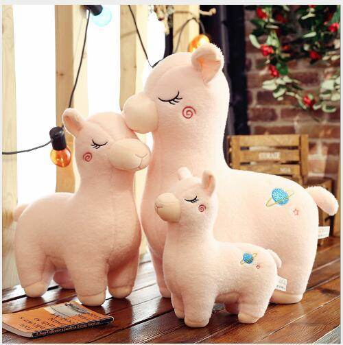 FluffPuff: Soft Kawaii Alpaca Plush Toy - Cute Stuffed Animal for Kids & Adults | Perfect for Bedroom Decor, Gift Giving, and Stress Relief