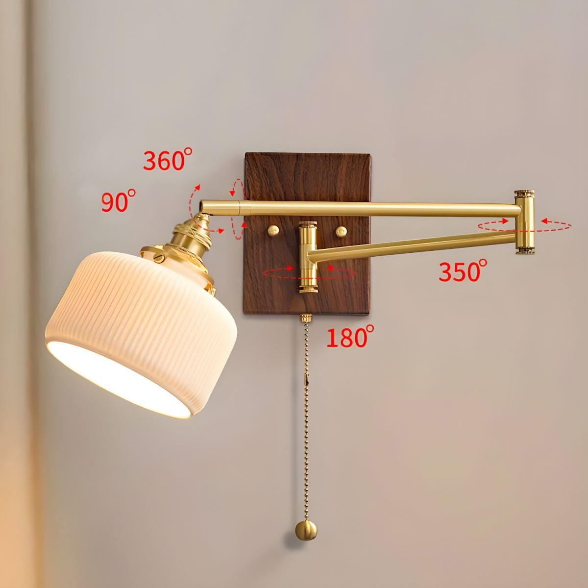 Modern Ceramic Geometric Wall Lamp - Sleek Minimalist Design for Living Room, Bedroom & Office Decor | Energy-Efficient LED Lighting for Ambient & Accent Illumination