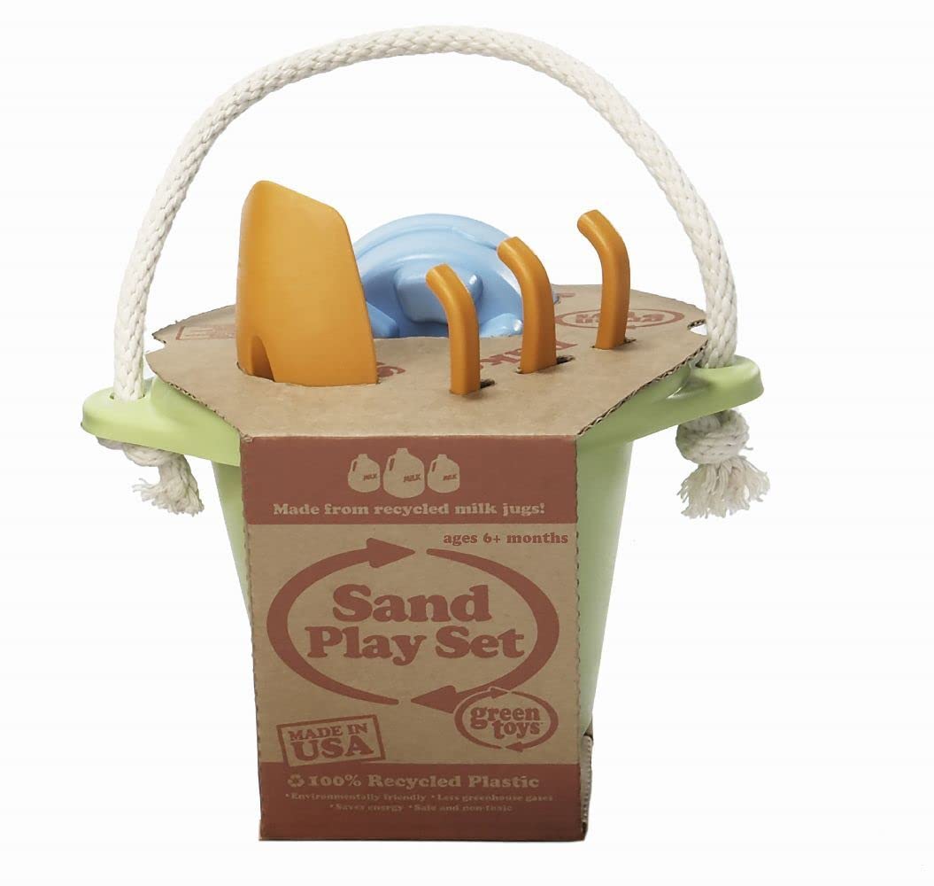 Eco-Friendly Green Toys Sand Play Set for Kids - 5520019 | Durable & Safe Outdoor Beach & Sandbox Fun