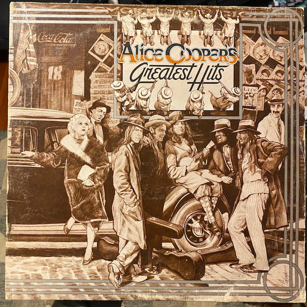 Alice Cooper's Greatest Hits Vinyl LP Record - Compilation, Pit Pressing (VG Condition) - Perfect for Rock Music Collectors & Vinyl Enthusiasts