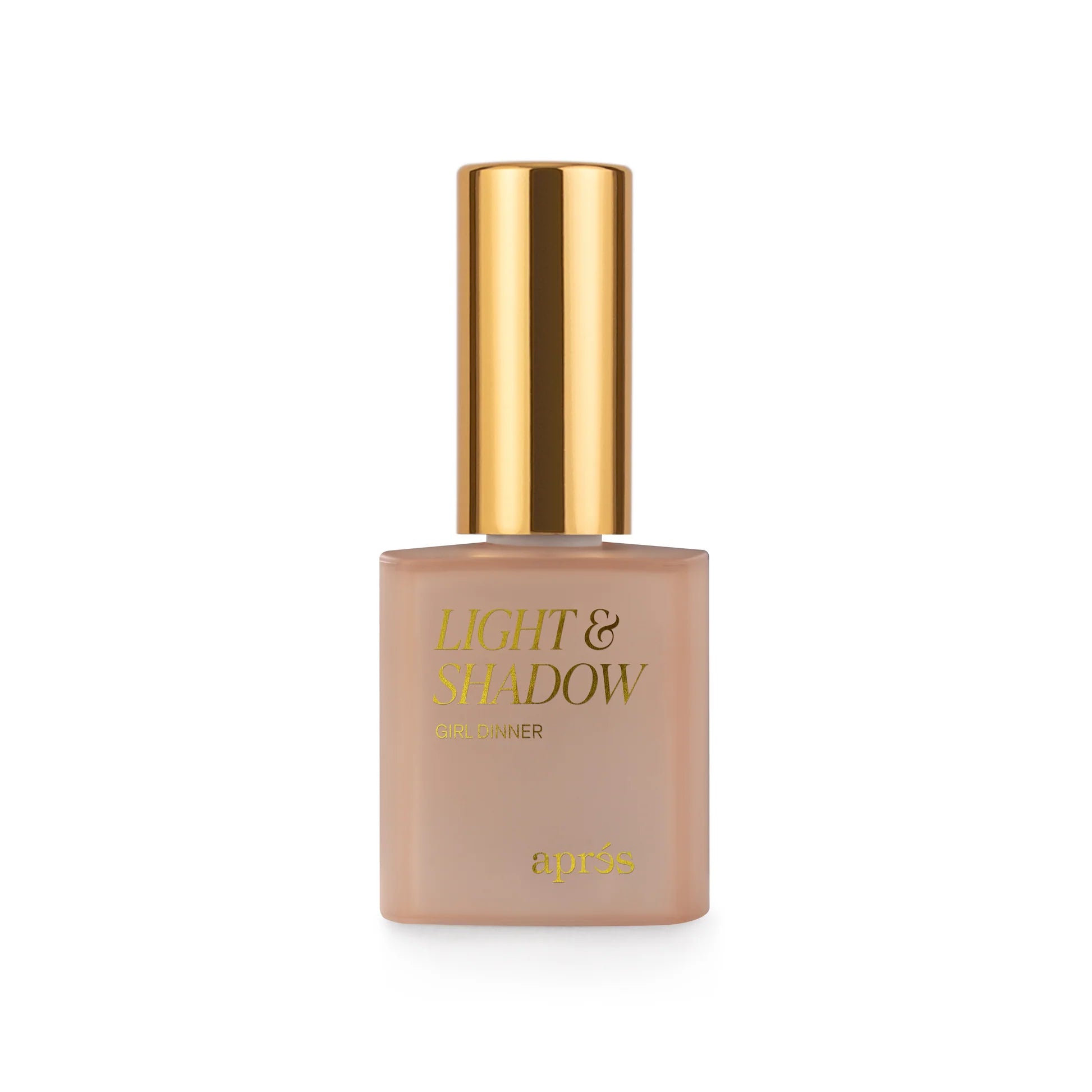 Apres Light & Shadow Sheer Gel Couleur 607 Girl Dinner - Long-Lasting Nail Polish for Gel Manicures, Perfect for Date Nights & Dinner Parties