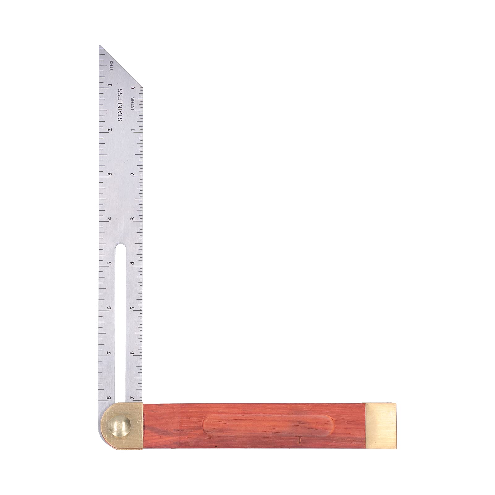Premium T-Bevel Tool for Woodworking - Adjustable Angle Measuring Tool for Carpentry, Crown Molding & Trim Work | Perfect for Skirting Boards, Square Frames & Workshop Projects