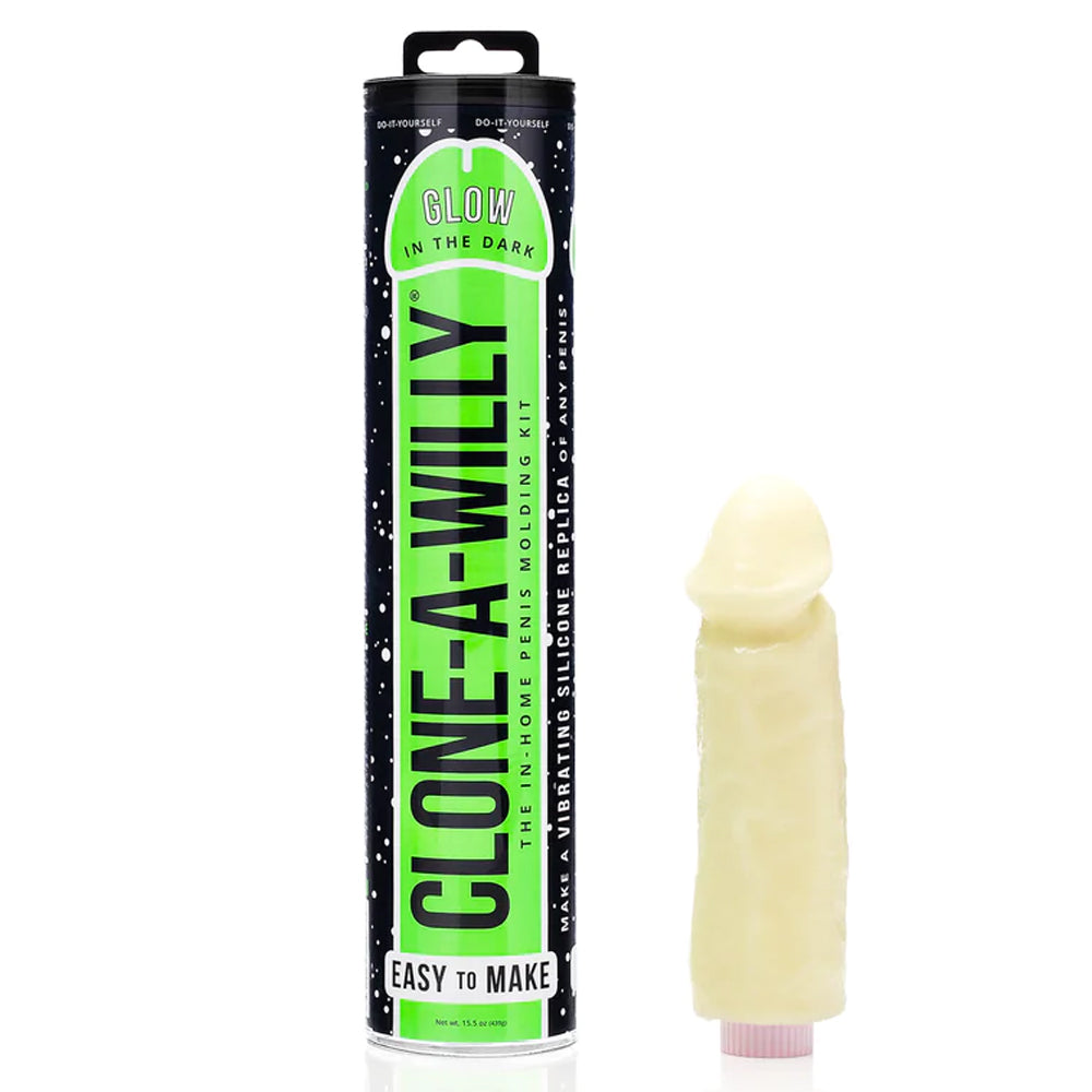 Clone A Willy DIY Penis Molding Kit - Glow in The Dark Adult Toy for Couples | Fun Gift for Bachelorette Parties & Romantic Nights