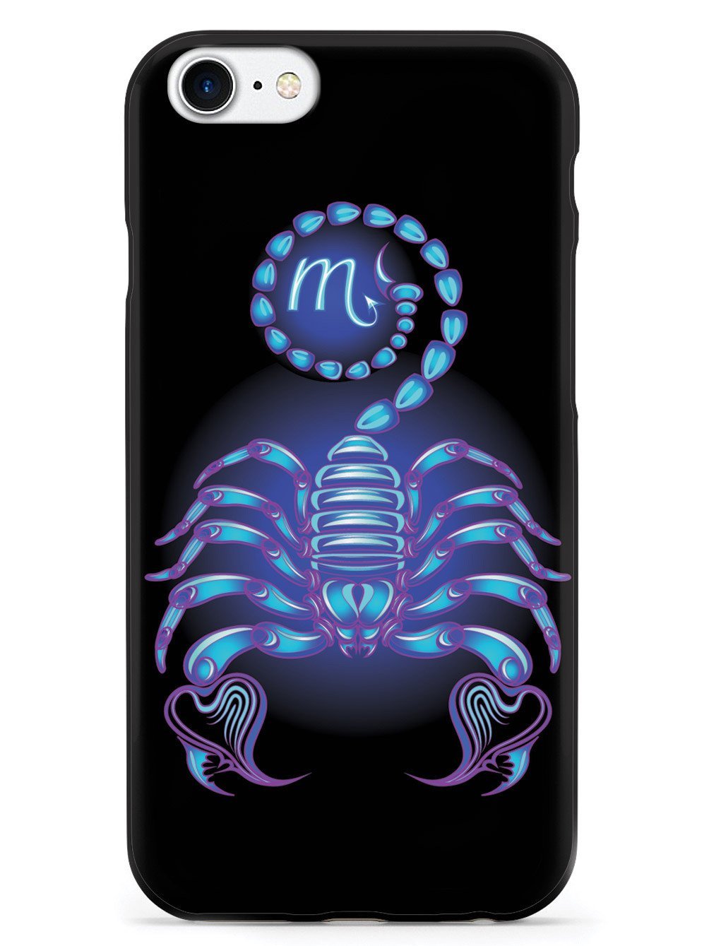 Scorpio Zodiac iPhone SE Case - 3D Textured Protective Cover for Apple iPhone SE (2020/2022) - Shockproof & Slim Design - Perfect for Daily Use, Travel & Gift Giving