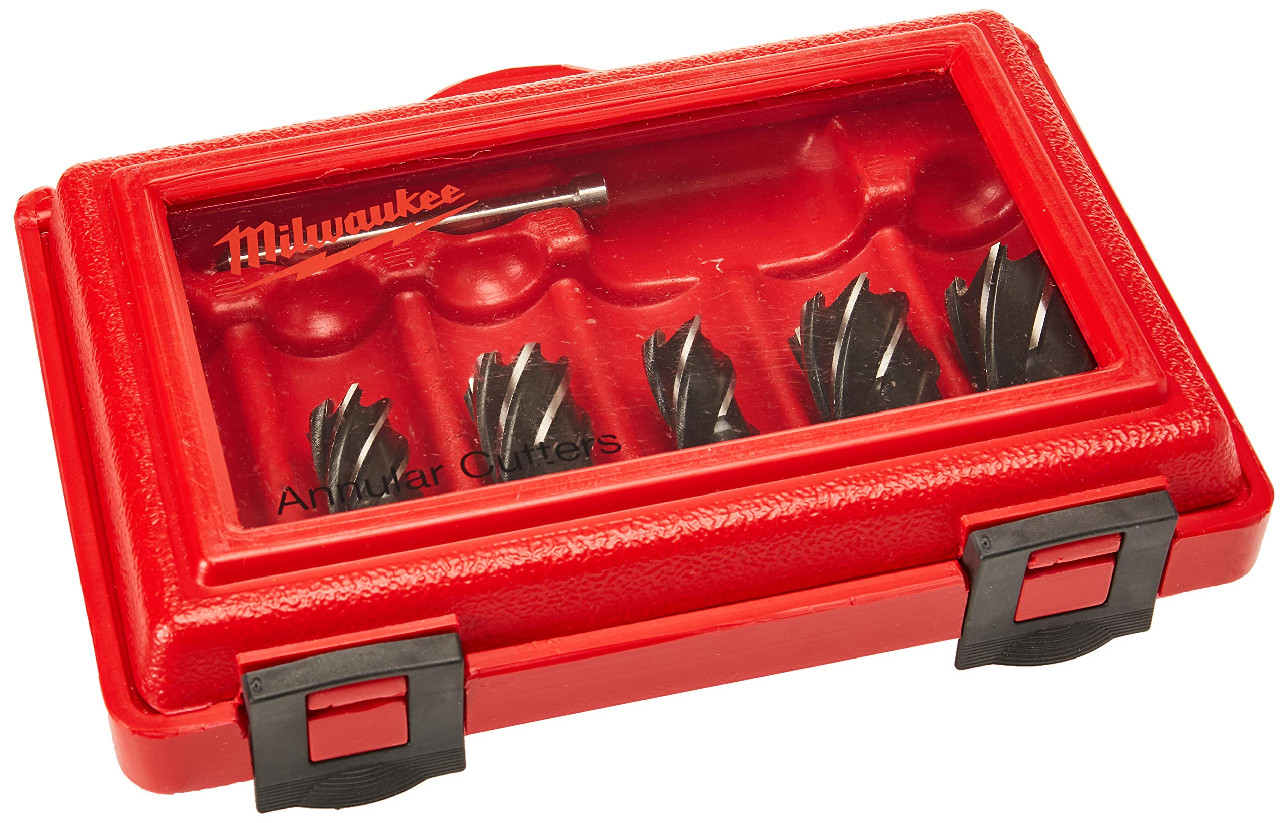 Annular Cutter Kit - 6 Cutters & 1 Drill Bit (7-Piece Set) for Metal Cutting, Woodworking & DIY Projects | Perfect for Construction, Fabrication & Home Improvement