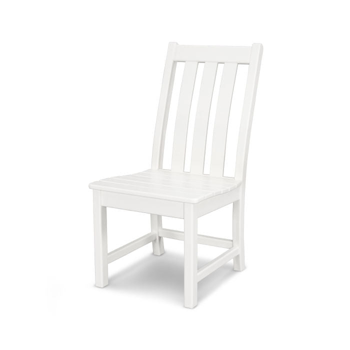 POLYWOOD Vineyard Dining Side Chair - Weather-Resistant Outdoor Furniture for Patio, Garden & Poolside Use