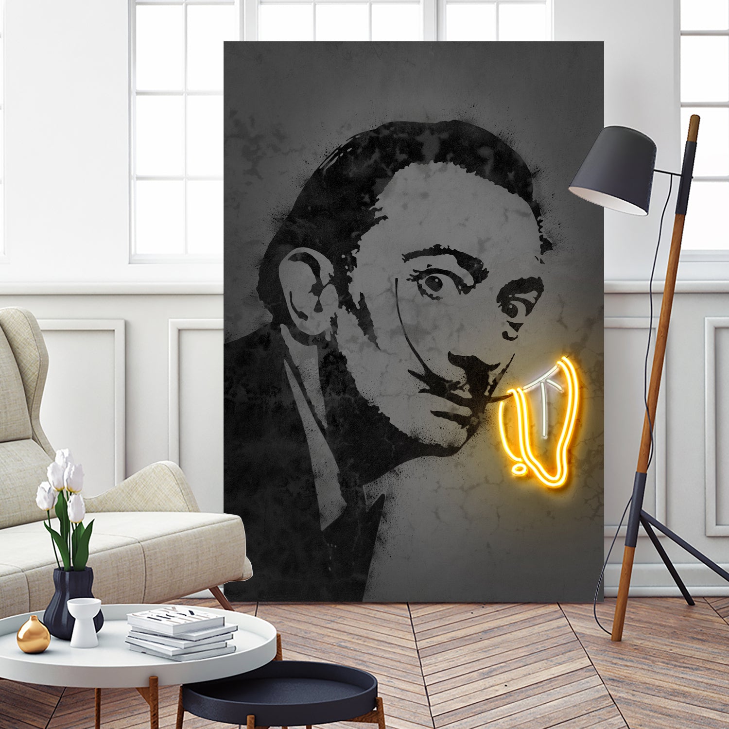 Dali Wall Art Canvas Painting - Modern Abstract Home Decor for Living Room, Bedroom & Office | Perfect Gift for Housewarming, Wedding & Birthday