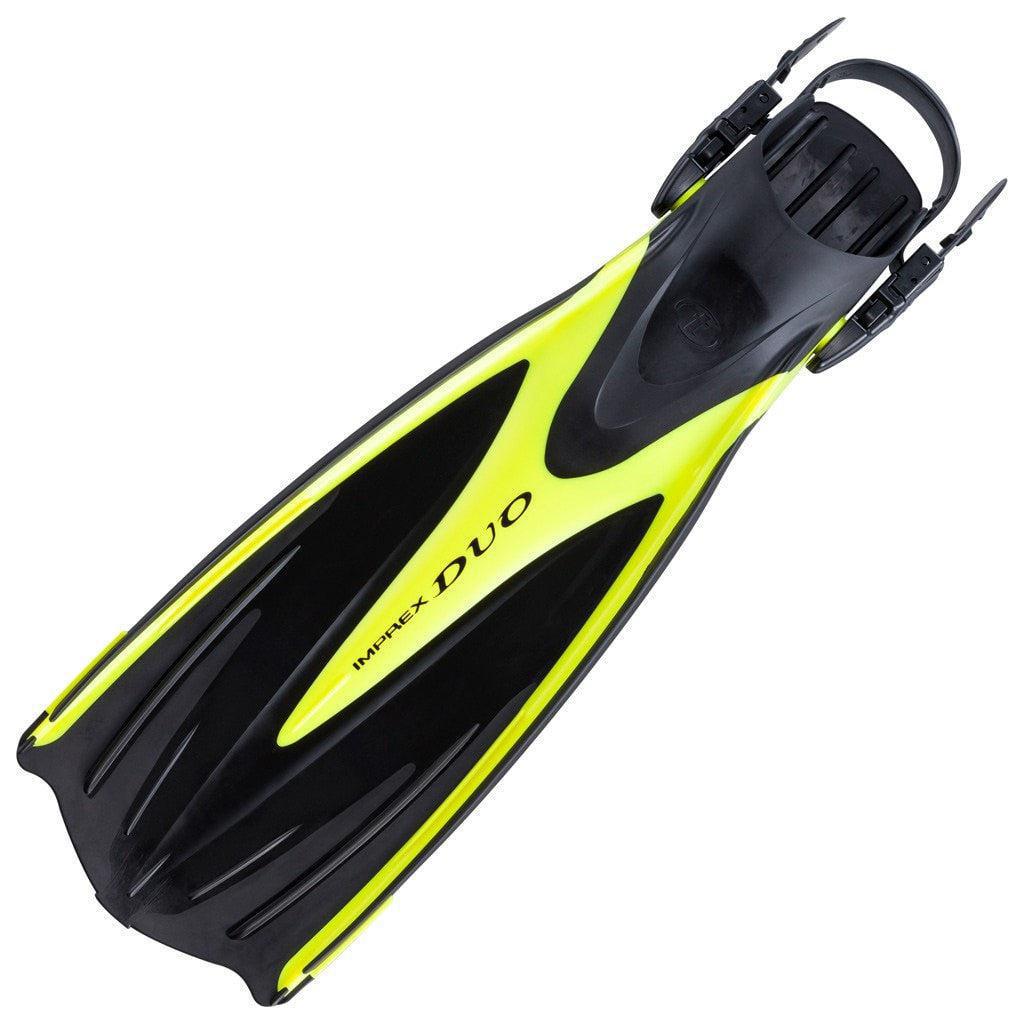 Tusa Imprex Duo Scuba Diving Fins - Professional Snorkeling & Freediving Gear for Ocean Adventures