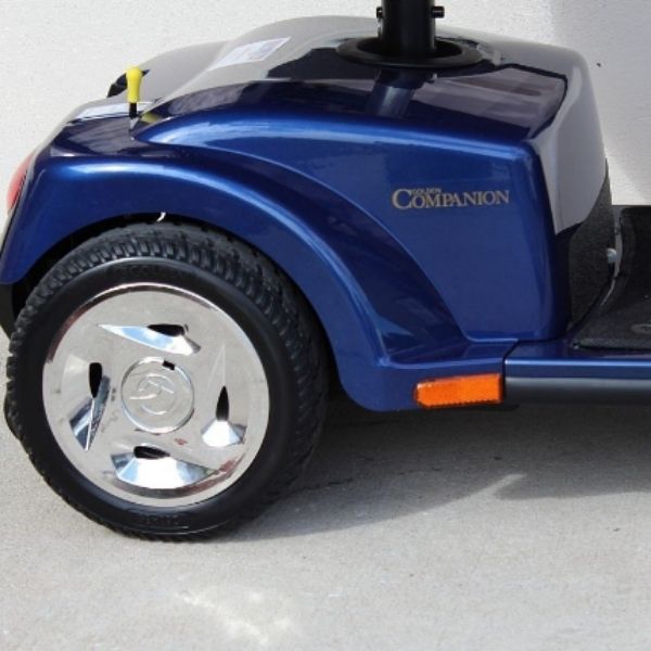 Golden Technologies Companion 4 Wheel Bariatric Mobility Scooter GC440 - Heavy Duty Electric Scooter for Adults & Seniors with 500 lbs Capacity - Ideal for Indoor & Outdoor Use, Shopping, Travel & Daily Mobility