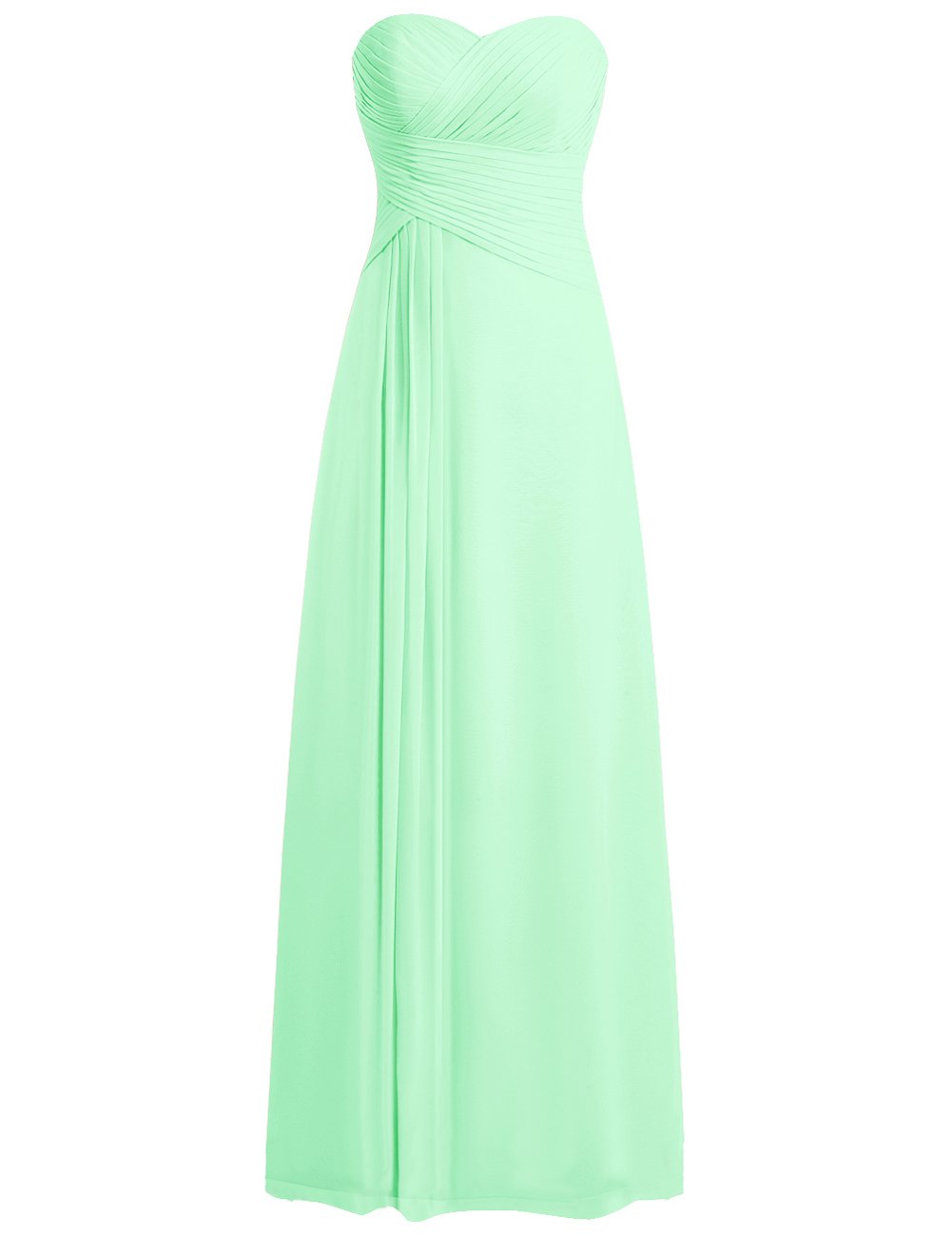 JAEDEN Elegant Chiffon Bridesmaid Dresses - Long Formal Evening Gowns for Prom, Wedding & Special Occasions | Flowy Pleated A-Line Dress for Bridal Party & Black Tie Events