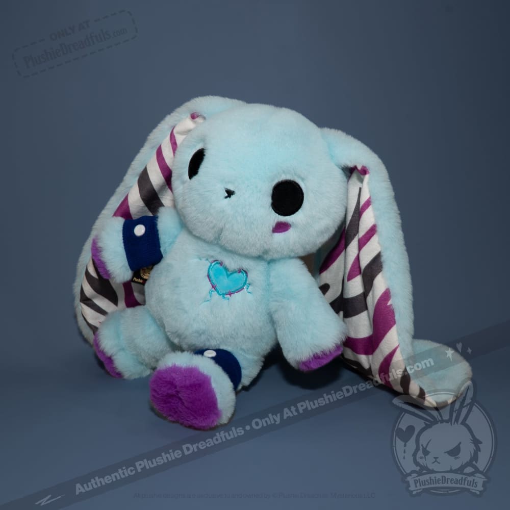 Plushie Dreadfuls Ehlers Danlos V2 Rabbit - Soft Stuffed Animal Toy for Kids & Collectors | Perfect for Cuddling, Gifts, and Awareness Support