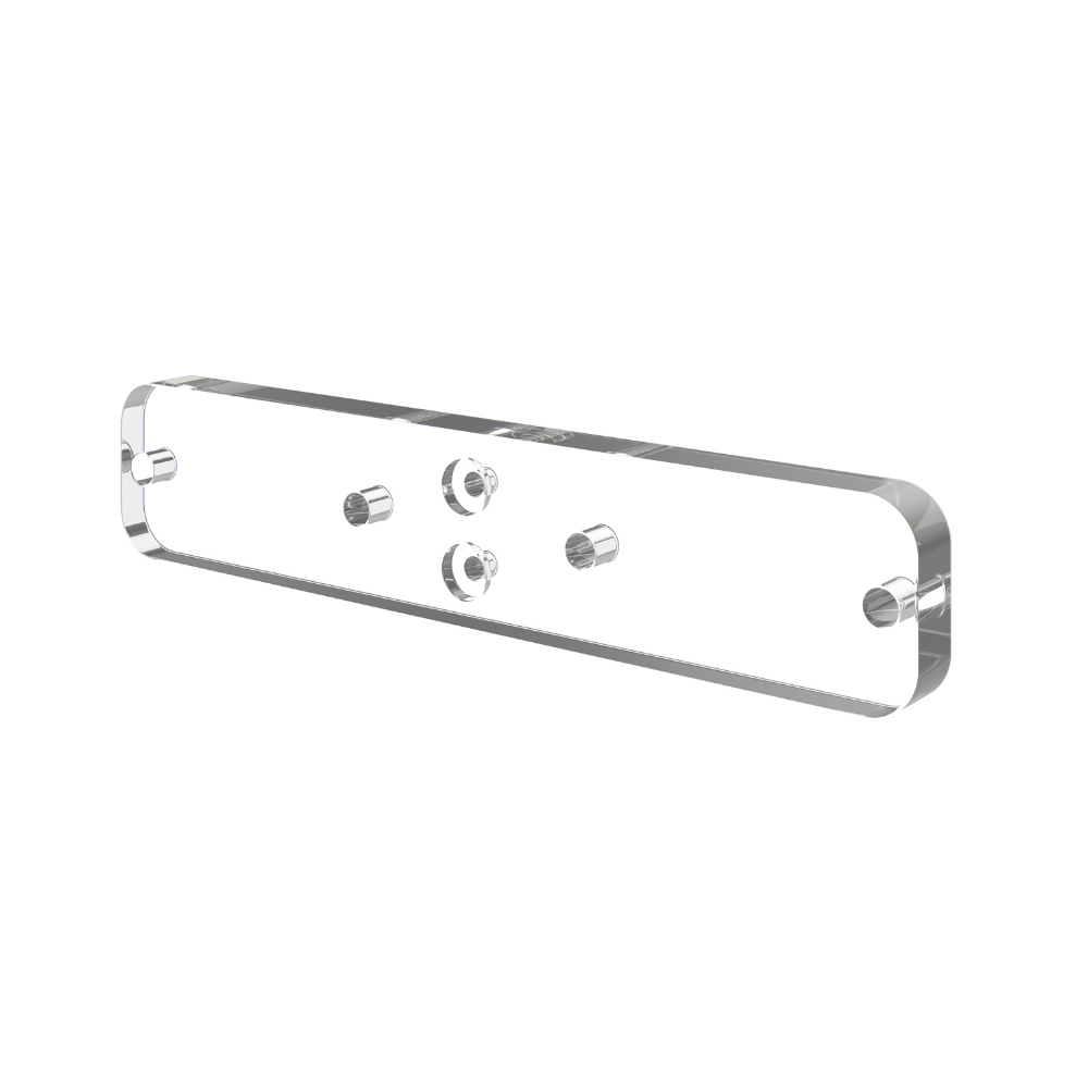 Evolution Low Profile Mounting Plate - Universal Fit for Firearms & Optics - Perfect for Tactical, Hunting & Shooting Range Use