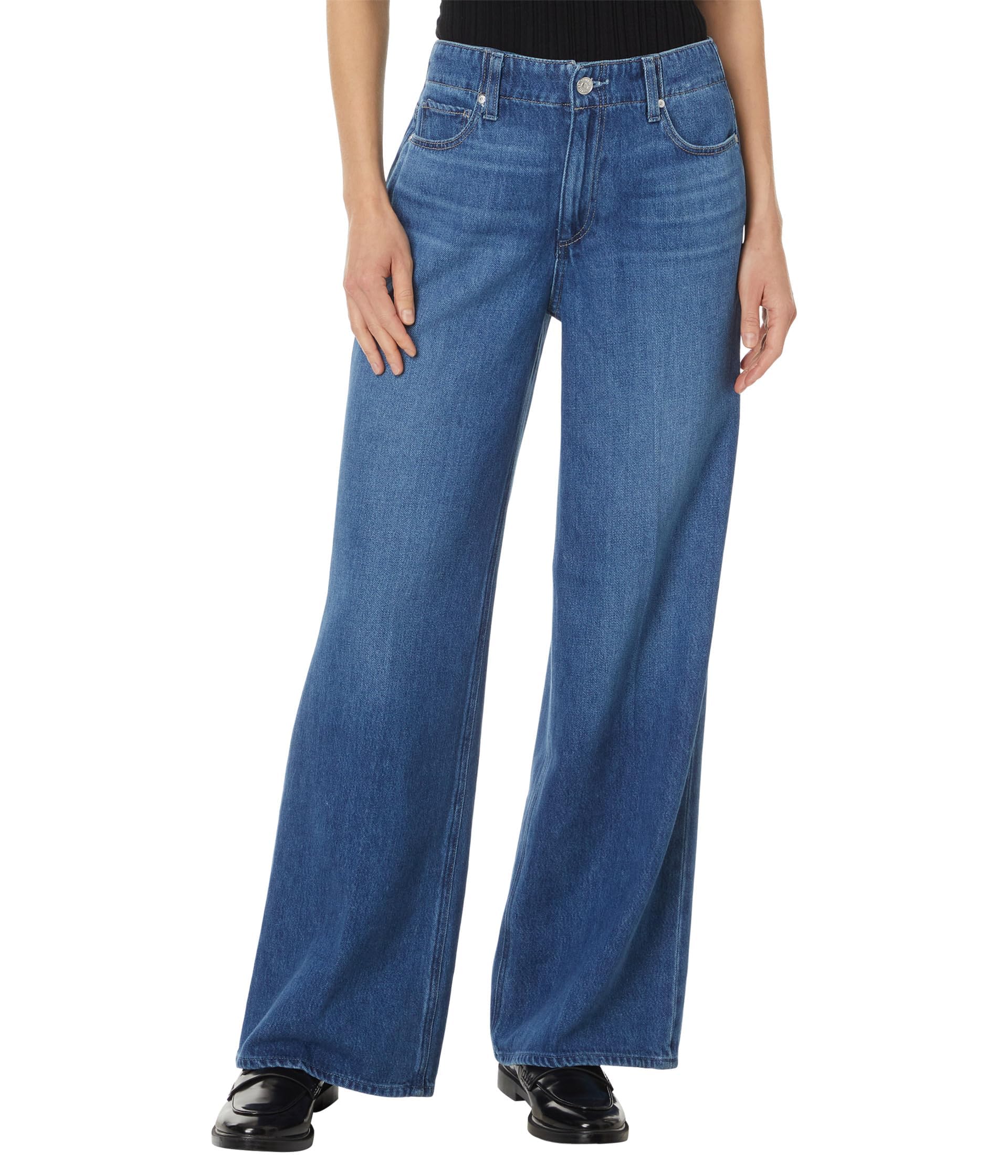 PAIGE Women's Zoey High-Rise Skinny Jeans - Stretch Denim Pants for Casual & Work Wear | Perfect for Office, Date Night & Everyday Outfits