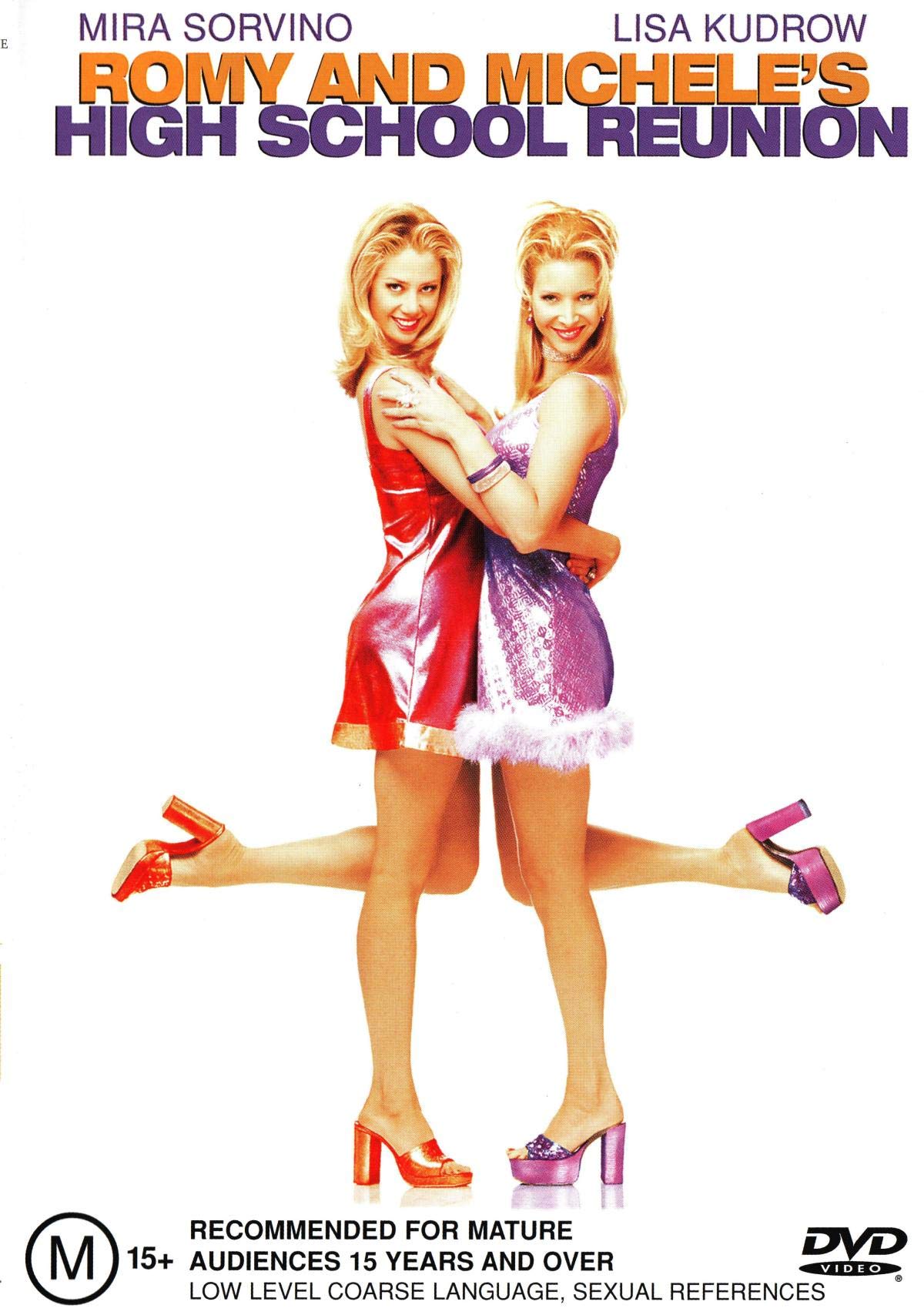 Romy and Michele's High School Reunion DVD - Classic 90s Comedy Movie with Lisa Kudrow & Mira Sorvino - Perfect for Movie Nights and Nostalgic Throwbacks