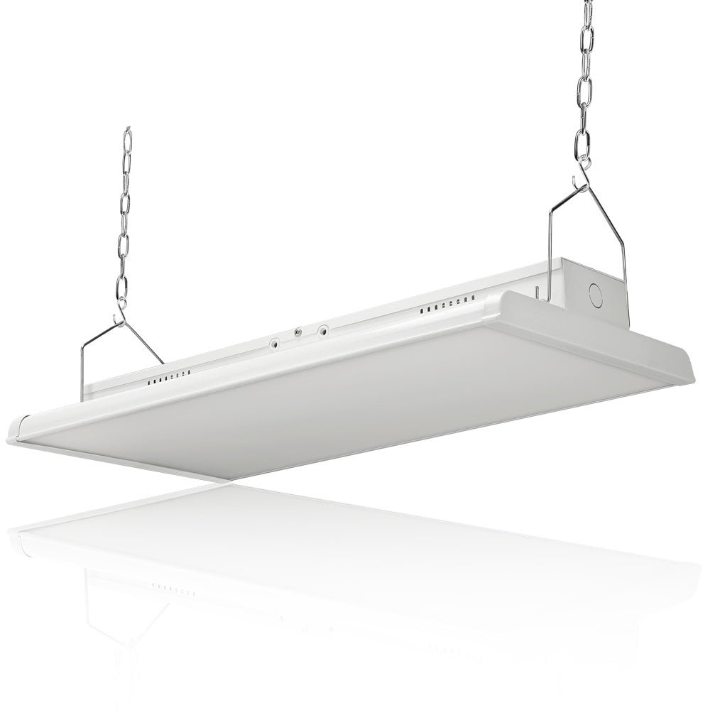 Konlite Linear LED Bay Light 105W 1x2FT 120-277V 14700 Lumens 5000K Daylight White - Energy Efficient Replacement for 250W Metal Halide - Perfect for Warehouses, Garages & Commercial Lighting