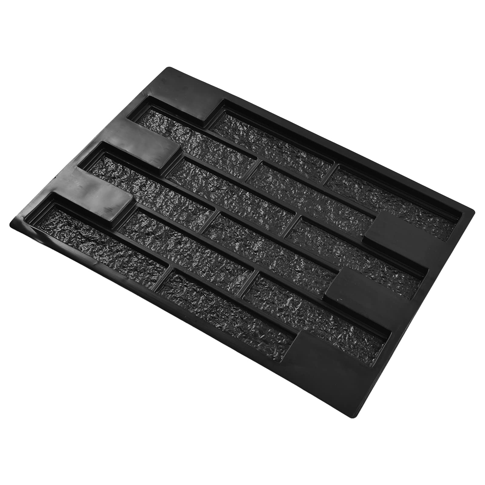 Reusable Plastic Concrete Molds for Brick & Stone Veneer - DIY Patio Paving, Garden Path & Wall Flagstone Cement Molds | Perfect for Home Decoration & Outdoor Landscaping Projects