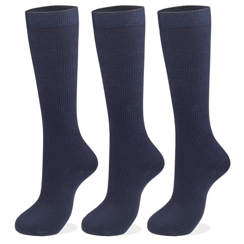 Ribbed Navy Blue