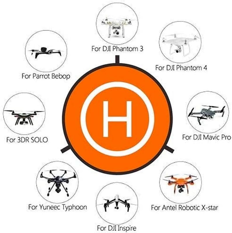 Foldable Waterproof Drone Landing Pad - 21.65