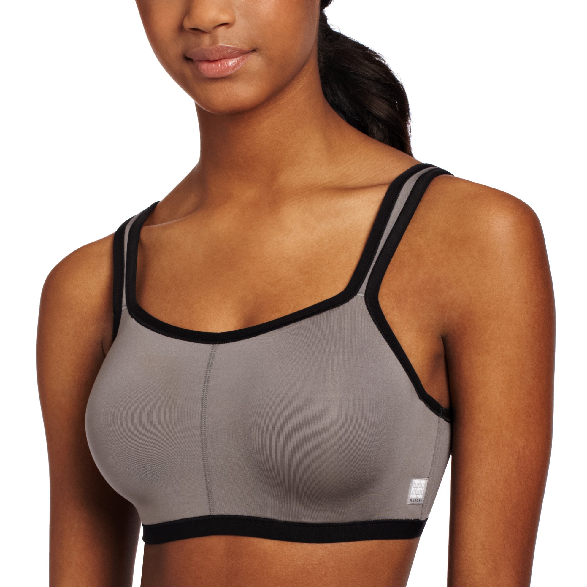 Natori Yogi Women's Convertible Sports Bra - Seamless Comfort for Yoga, Running & Workouts | Adjustable Straps for Multiple Wear Styles | Breathable Fabric for All-Day Support
