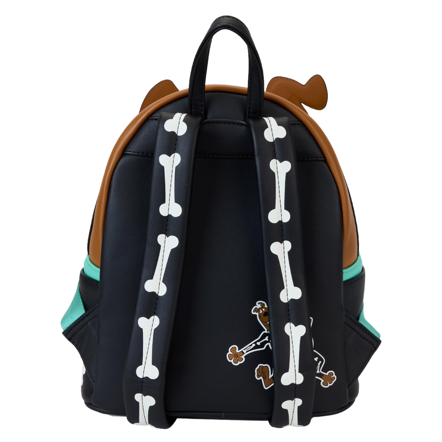Loungefly Scooby Doo Skeleton Glow Mini Backpack - Cute Cartoon Character Purse for Women & Teens - Perfect for Halloween, Cosplay, and Everyday Use