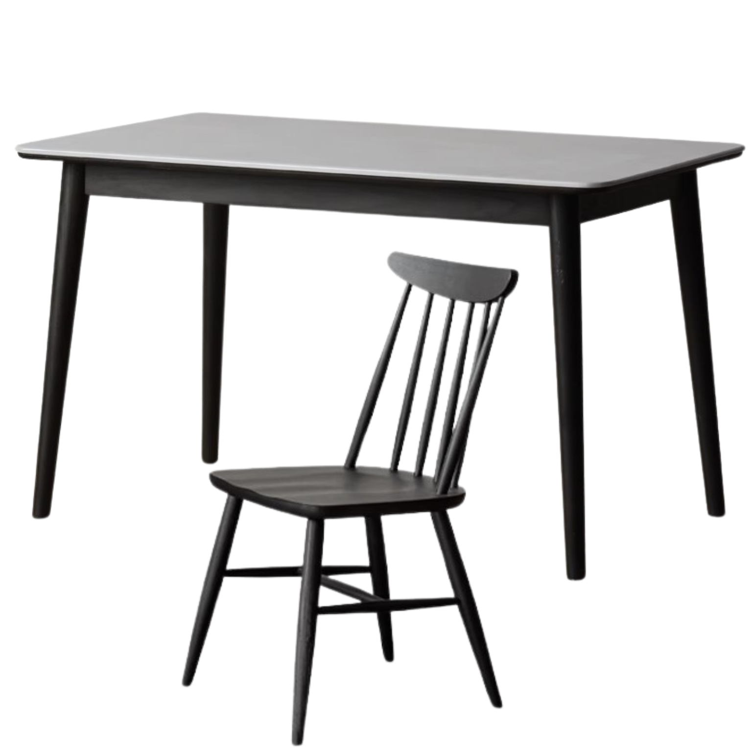 Solid Oak Wood Dining Table - Rustic Farmhouse Style for Kitchen, Dining Room & Outdoor Entertaining