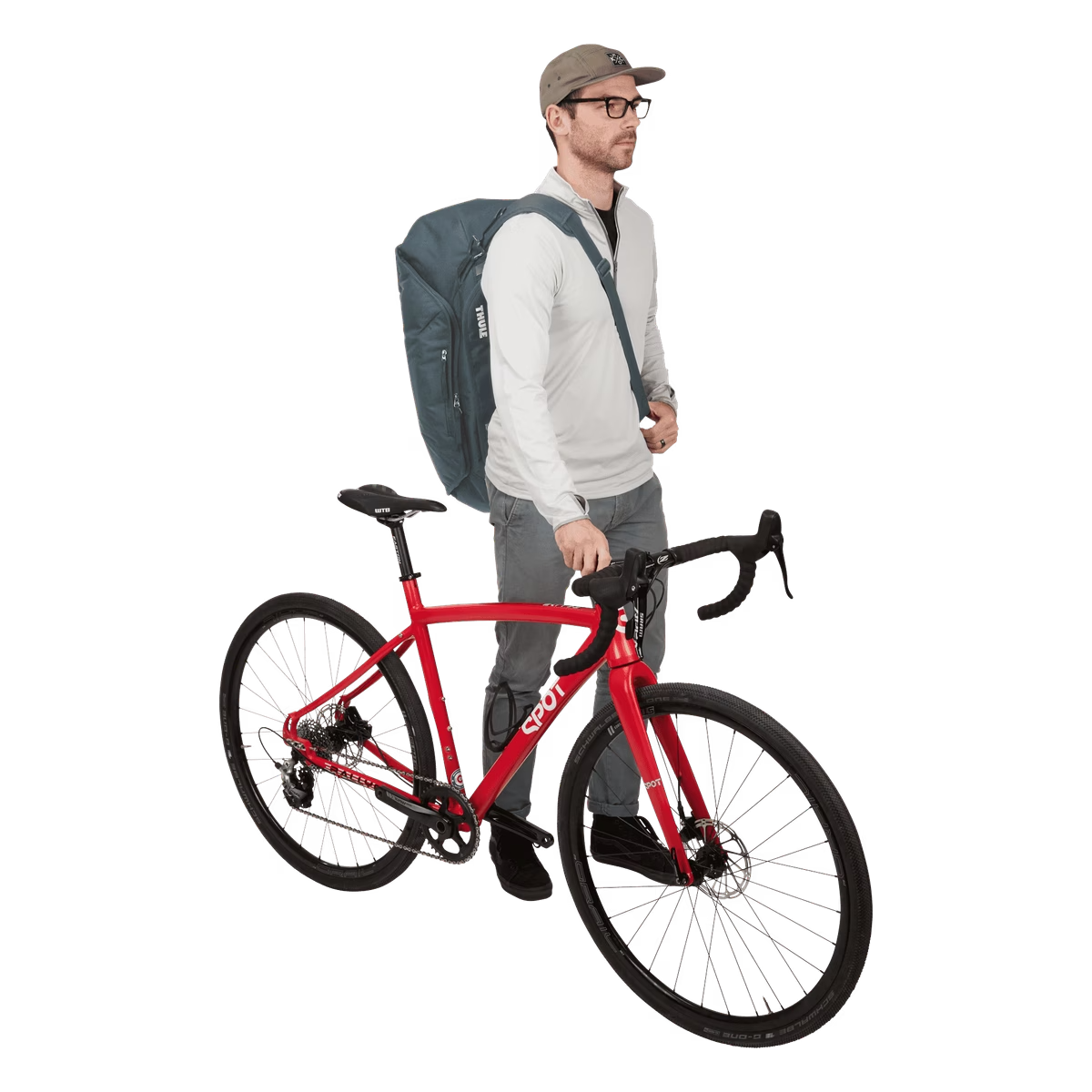 Thule Roundtrip Bike Gear Locker - Waterproof Bike Storage Case for Cycling Accessories | Perfect for Bike Travel, Commuting & Outdoor Adventures