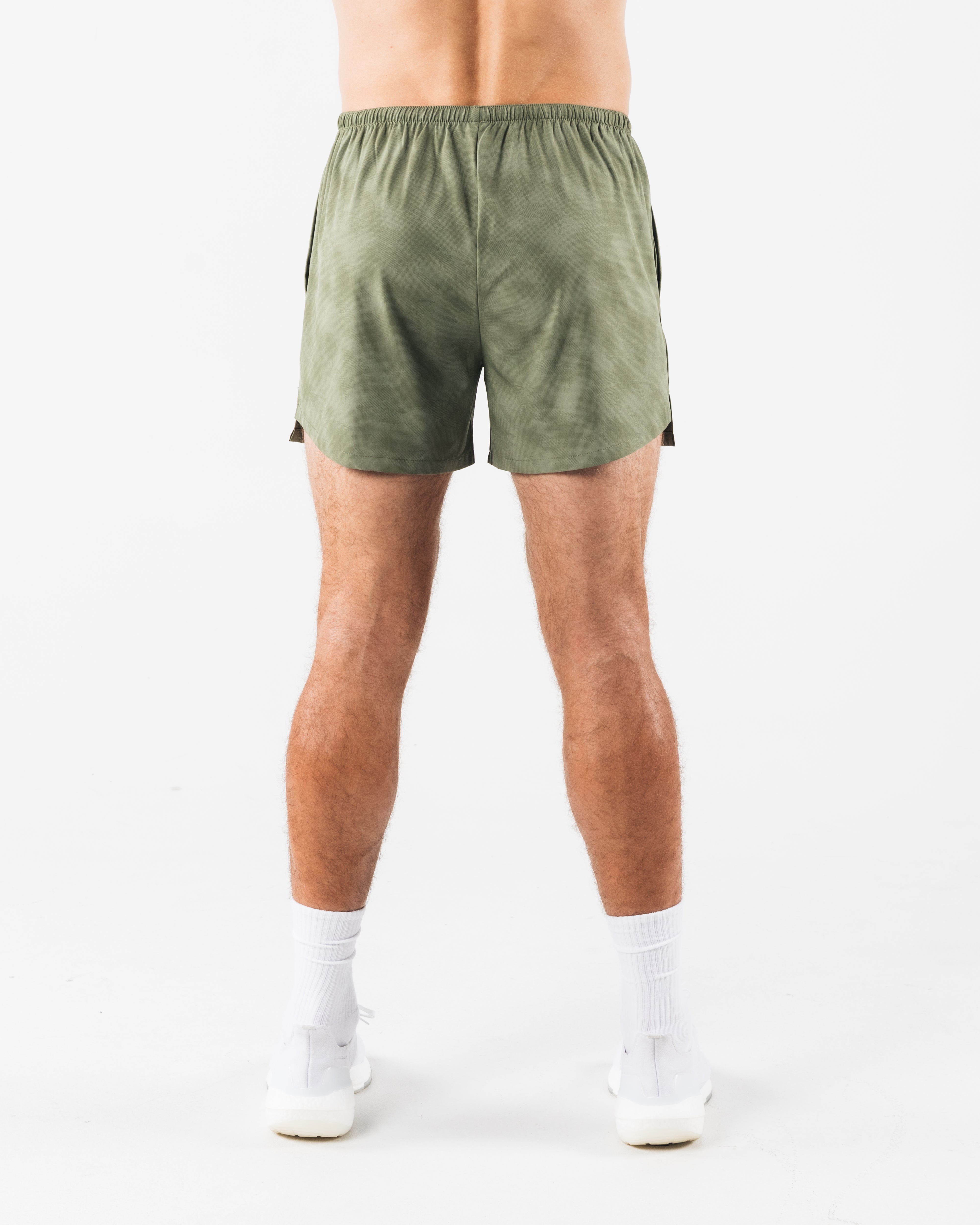 Dynamic Shorts with Reseda Print - Stylish and Comfortable for Casual Wear, Gym, and Outdoor Activities