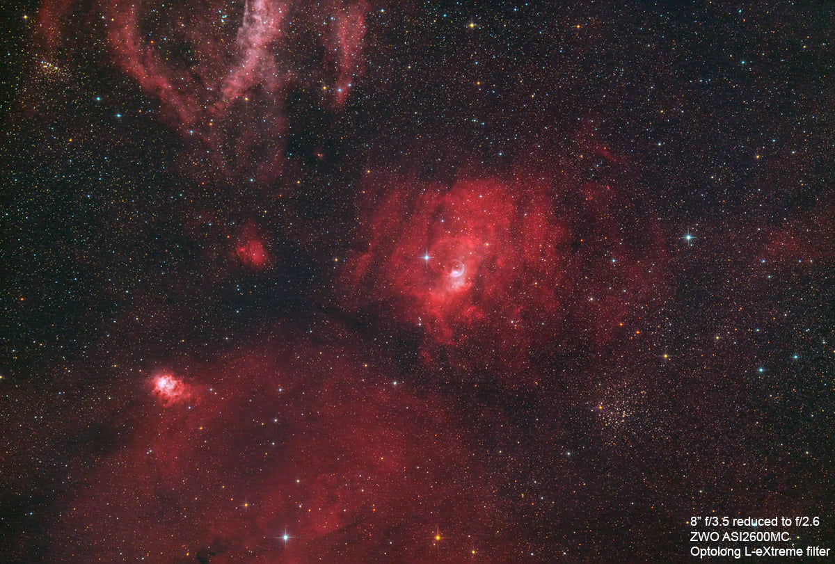Starizona Nexus 0.75x Newtonian Focal Reducer & Coma Corrector for Astrophotography - Telescope Accessory for Clearer Night Sky Views