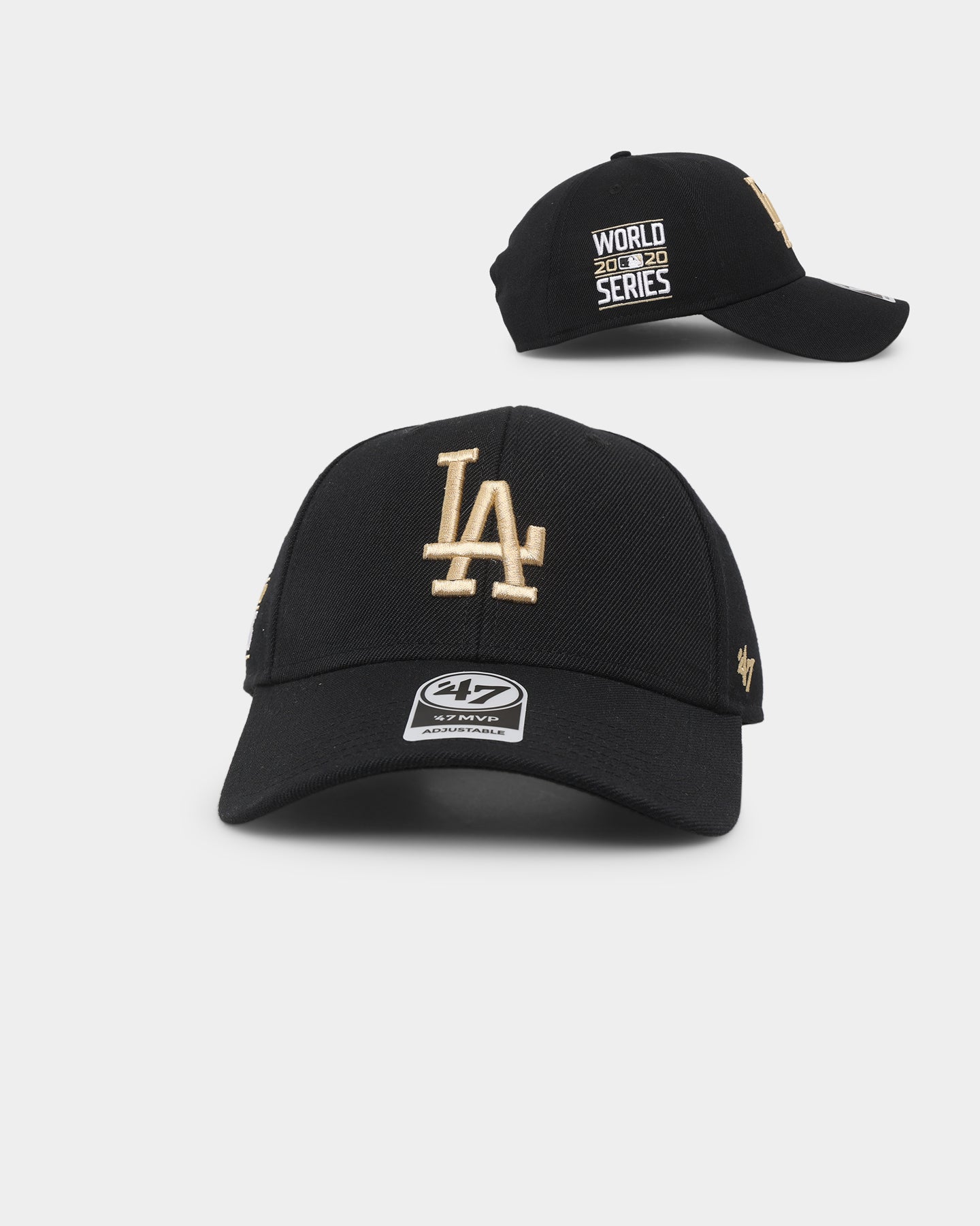 Los Angeles Dodgers '47 MVP Snapback Hat - Adjustable Black Baseball Cap for Men & Women - Perfect for Games, Fan Gear & Streetwear Fashion