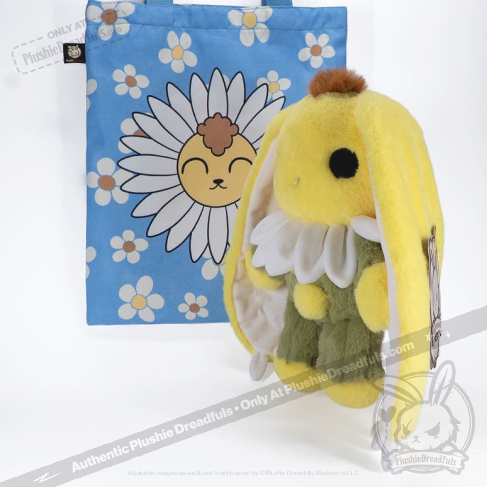 Plushie Dreadfuls Daisy Rabbit Stuffed Animal Toy - Soft Cute Bunny Plush for Kids, Gift, Nursery Decor & Anxiety Relief