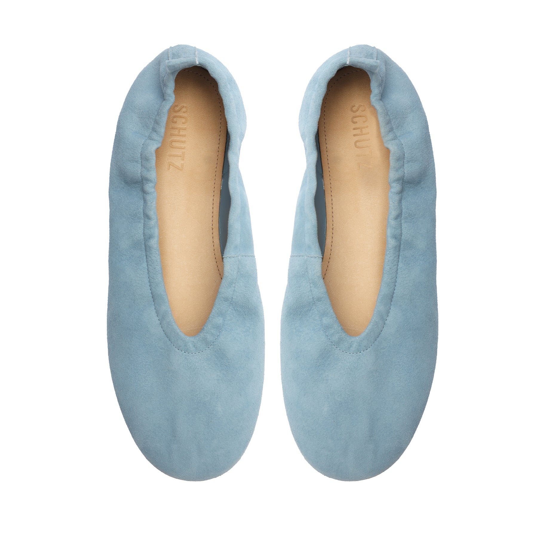 Eudora Nubuck Leather Flats for Women - Comfortable Slip-On Loafers for Casual Wear, Office & Travel | Soft & Stylish Everyday Shoes
