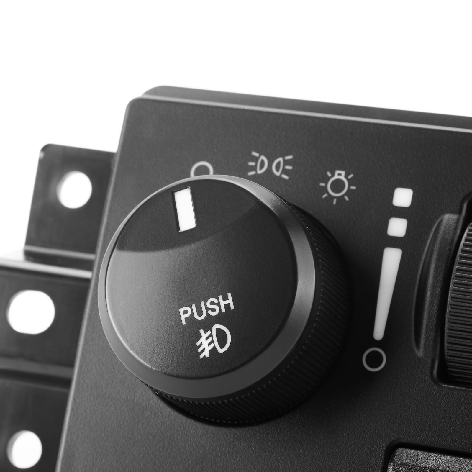 Dodge Ram 1500 2500 3500 Headlight Switch Control (2006-2009) | Compatible with Dodge Dakota (2005-2010) & Durango (2007-2009) | Fog Light, Headlamp, Cargo Lamp & Dimmer Switch | OEM 56049637AD, HLS1349 | Perfect for Night Driving & Off-Road Adventures