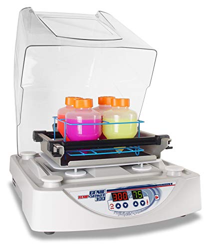 Genie Temp-Shaker 300 - Adjustable Orbital Mixer with Temperature Control for Labs & Research