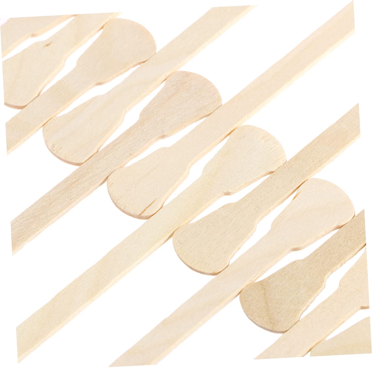 50pcs Wooden Waxing Spatulas - Natural Wood Wax Spatula for DIY Candle Making, Wax Melts, Soap Crafting & Beauty Treatments - Perfect for Home Spa, Wax Art & Skincare Professionals