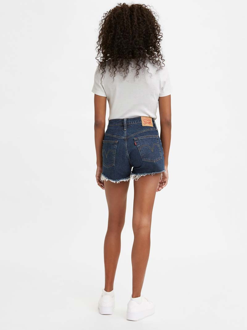 Levi's 563270225 Women's 501 Original High Rise Jean Shorts | Vintage Denim Cutoffs for Casual Wear & Summer Outfits