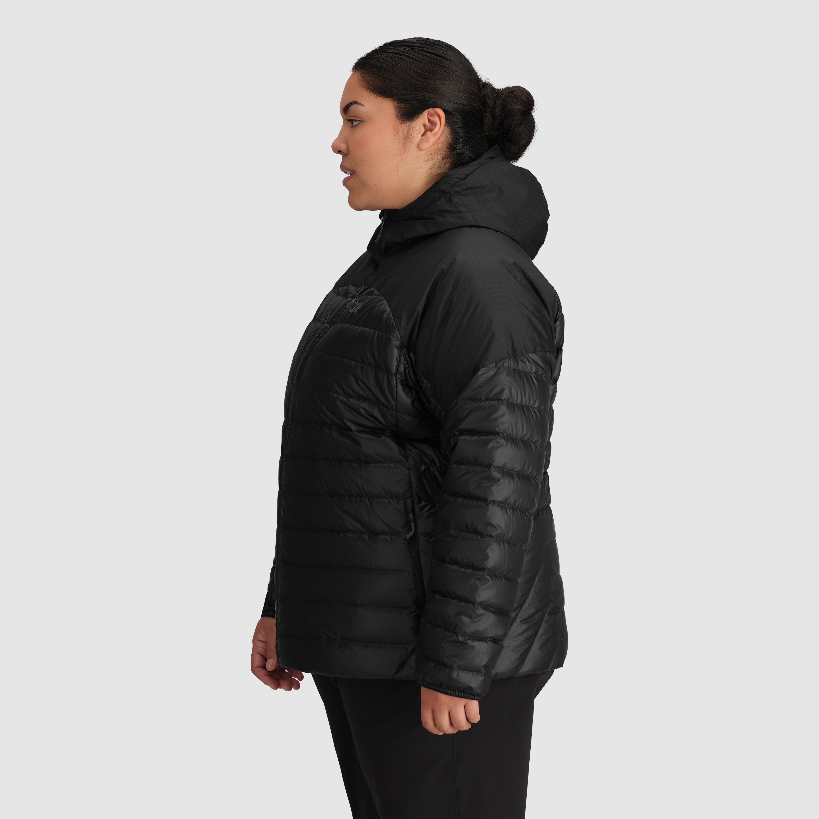Lightweight Women's Helium Down Hoodie Jacket - Waterproof & Windproof Winter Coat for Hiking, Skiing & Outdoor Activities