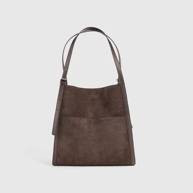 Luxury Designer Leather Tote Bag for Women - Genuine Leather Handbag with Spacious Interior & Multiple Pockets - Perfect for Work, Travel & Everyday Use
